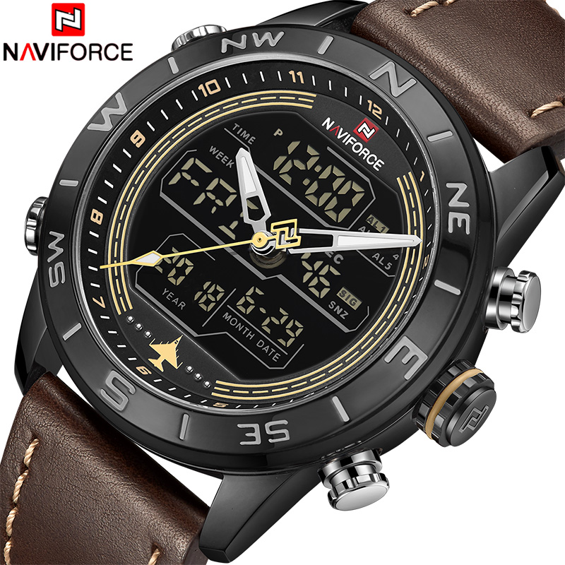 Luxury Watch Magazine - NAVIFORCE Luxus Marke Männer Sport Quarzuhr