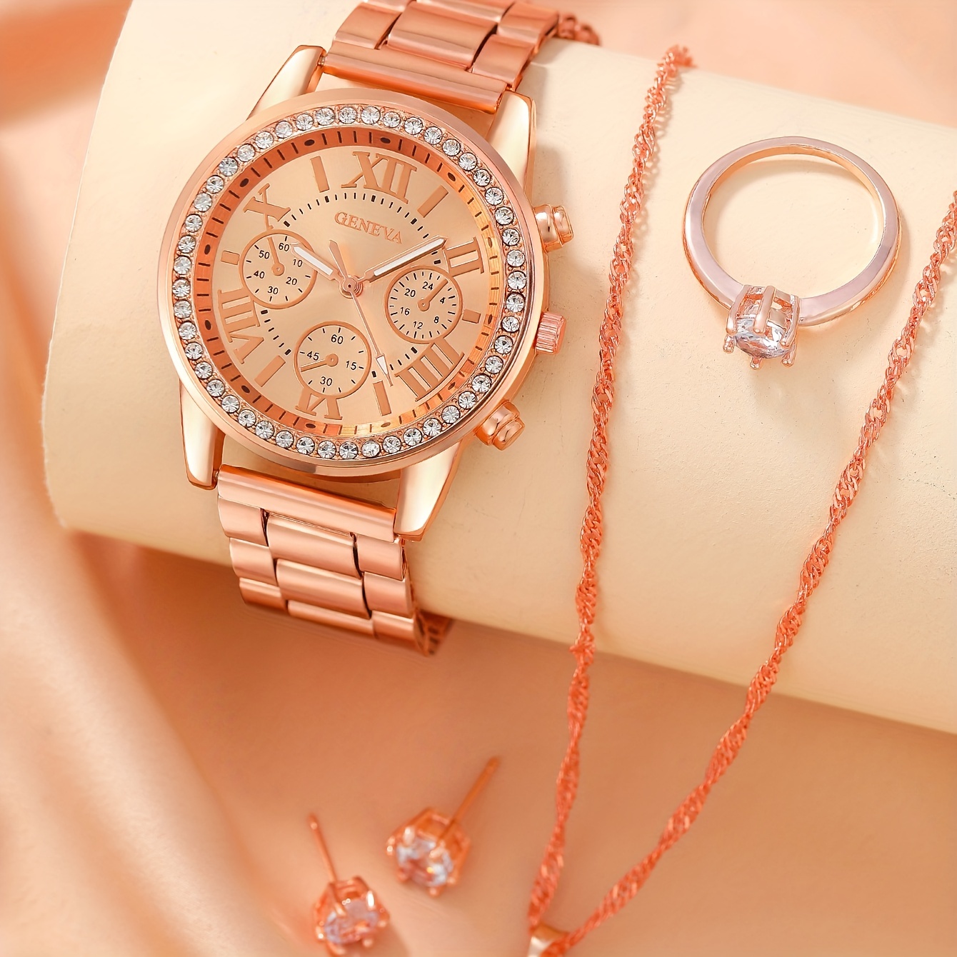 Damenuhr, luxuriöse Quarzuhr m – Luxury Watch Gift For Her Bewertung und Preis
