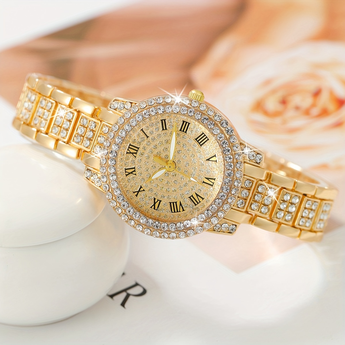 6-teiliges Set Damen-Uhr Luxus – Luxury Watch Gift For Her Bewertung und Preis