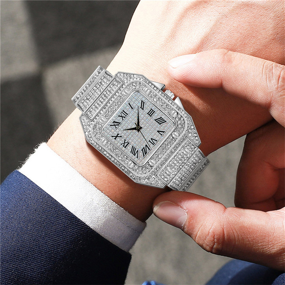 4-teiliges Set: Modische Iced- – Luxury Watch Iceberg Bewertung und Preis