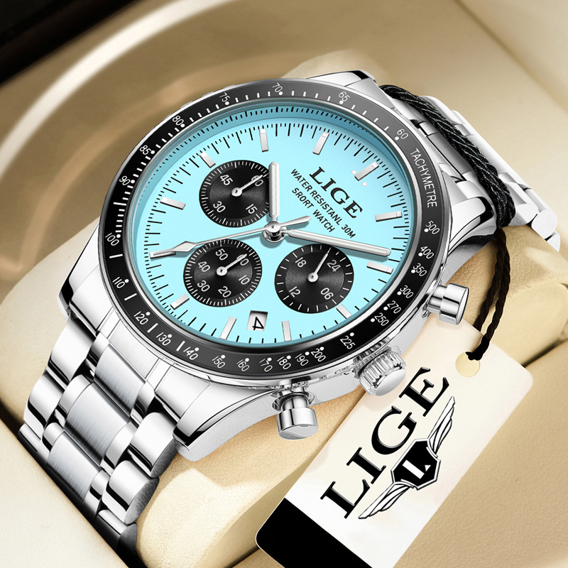 LIGE Top-Marke Luxus Neue Herr – Luxury Watch Magazine Bewertung und Preis