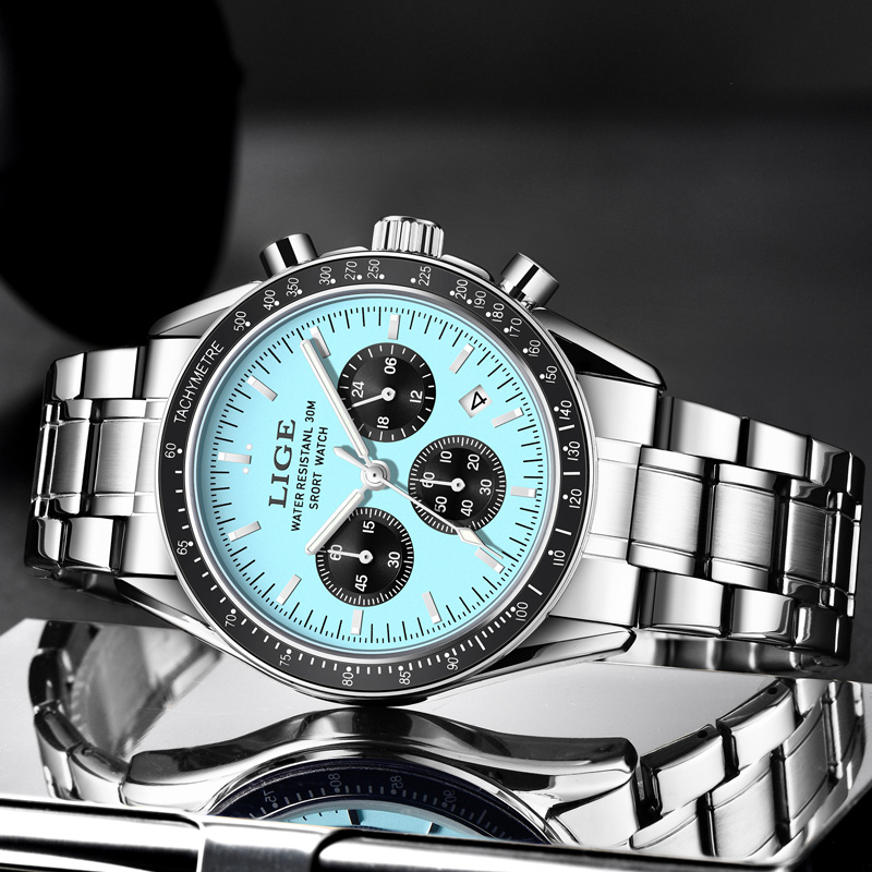 LIGE Top-Marke Luxus Neue Herr – Luxury Watch Magazine Bewertung und Preis