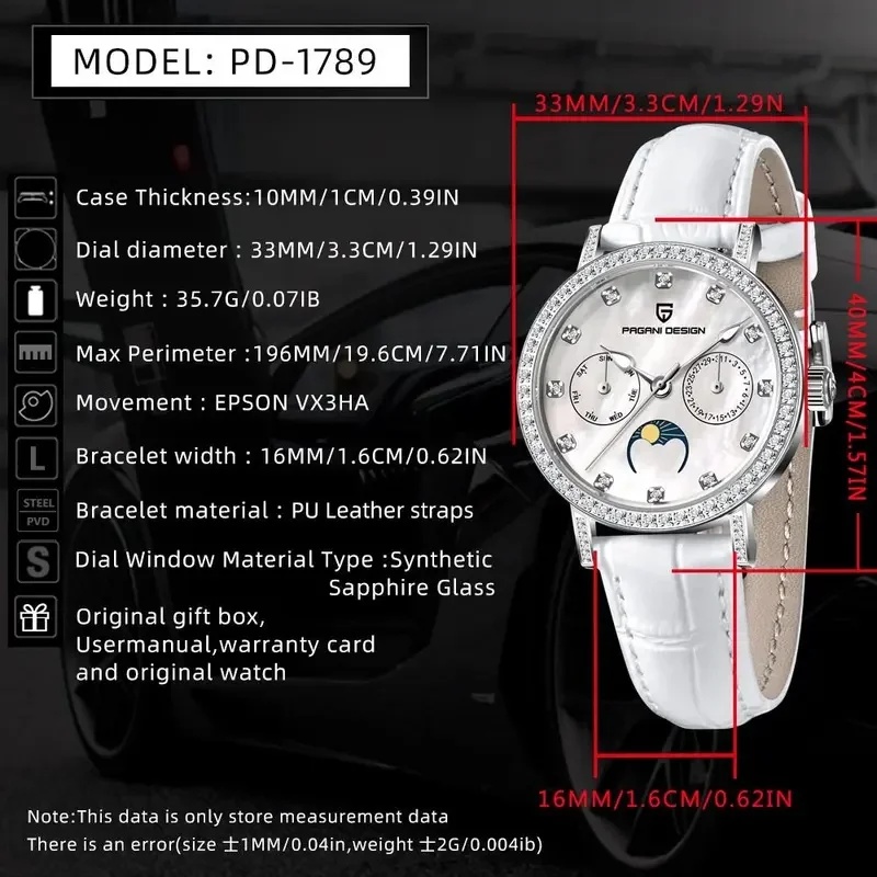 PAGANI DESIGN PD1789 Damen-Qua – Luxury Watch Top 10 Bewertung und Preis