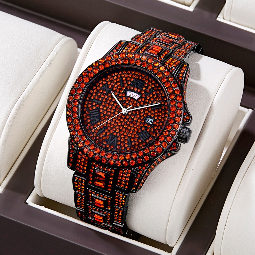 Luxuriöse Hip-Hop Edelstahl-Uh – Luxury Watch Iceberg Bewertung und Preis