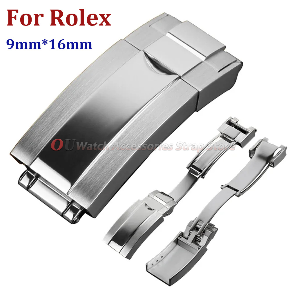 9mmx16mm Edelstahl-Faltschließ – Luxury Watch Investment Bewertung und Preis